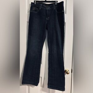 Dark Blue Boot Cut Jeans